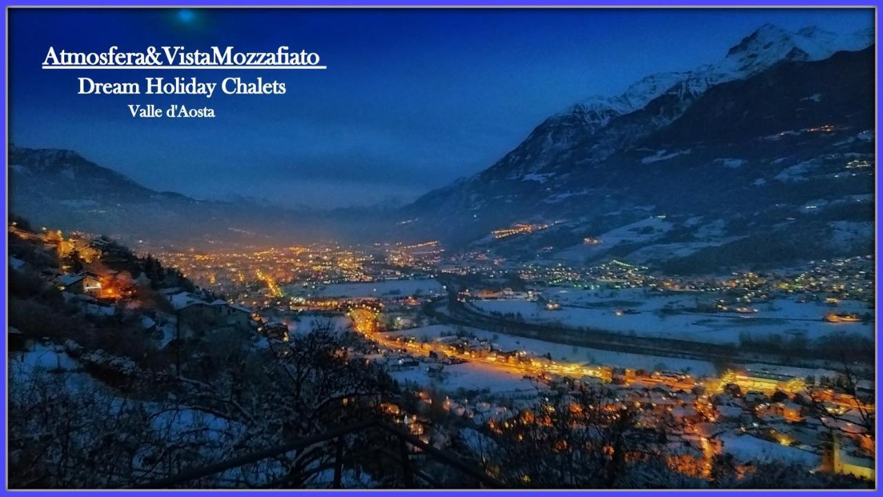 Atmosfera E Vista Mozzafiato Chalets Aosta Exteriör bild